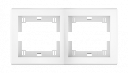 Рамка CADUCEUS ALING PRESTIGE декоративная, двухместная, горизонтальная (Артикул: 6701)