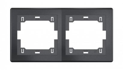 Рамка CADUCEUS ALING PRESTIGE декоративная, двухместная, горизонтальная (Артикул: 6701)