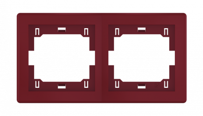 Рамка CADUCEUS ALING PRESTIGE декоративная, двухместная, горизонтальная (Артикул: 6701)