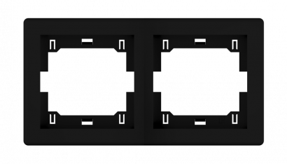 Рамка CADUCEUS ALING PRESTIGE декоративная, двухместная, горизонтальная (Артикул: 6701)