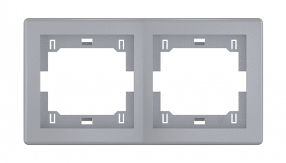 Рамка CADUCEUS ALING PRESTIGE декоративная, двухместная, горизонтальная (Артикул: 6701)