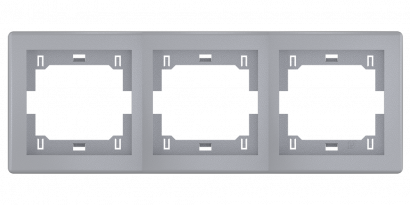 Рамка CADUCEUS ALING PRESTIGE декоративная, трёхместная, горизонтальная (Артикул: 6703)