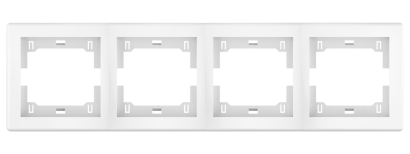 Рамка CADUCEUS ALING PRESTIGE декоративная, четырёхместная, горизонтальная (Артикул: 6704)