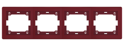 Рамка CADUCEUS ALING PRESTIGE декоративная, четырёхместная, горизонтальная (Артикул: 6704)