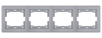 Рамка CADUCEUS ALING PRESTIGE декоративная, четырёхместная, горизонтальная (Артикул: 6704)