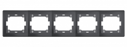 Рамка CADUCEUS ALING PRESTIGE декоративная, пятиместная, горизонтальная (Артикул: 6705)