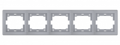 Рамка CADUCEUS ALING PRESTIGE декоративная, пятиместная, горизонтальная (Артикул: 6705)