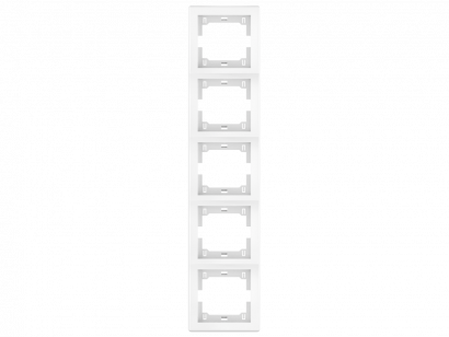 Рамка CADUCEUS ALING PRESTIGE декоративная, пятиместная, вертикальная (Артикул: 6715)