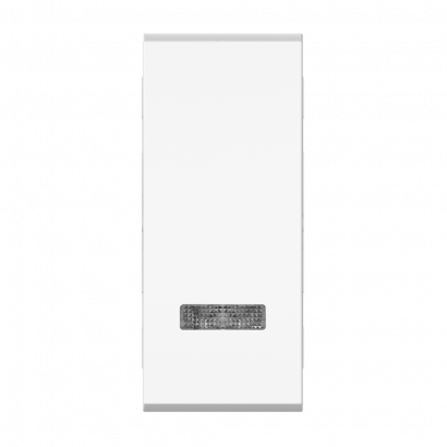 Выключатель CADUCEUS ALING MODE для скрытой проводки, проходной с индикацией, 10АХ, 250В~, механизм (Артикул: 677)