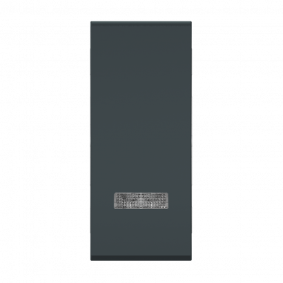 Выключатель CADUCEUS ALING MODE для скрытой проводки, проходной с индикацией, 10АХ, 250В~, механизм (Артикул: 677)