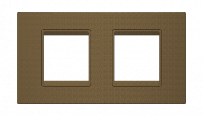 Рамка декоративная 2х2М CADUCEUS ALING EXPERIENCE Color METALLIC (Артикул: 70322)