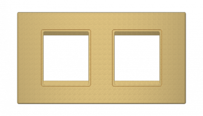 Рамка декоративная 2х2М CADUCEUS ALING EXPERIENCE Color METALLIC (Артикул: 70322)