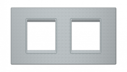 Рамка декоративная 2х2М CADUCEUS ALING EXPERIENCE Color METALLIC (Артикул: 70322)