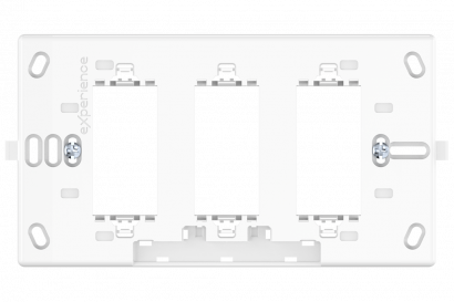 Рамка монтажная 3х1М CADUCEUS ALING EXPERIENCE для комплекта выключателей для ванной комнаты (Артикул: 71131)