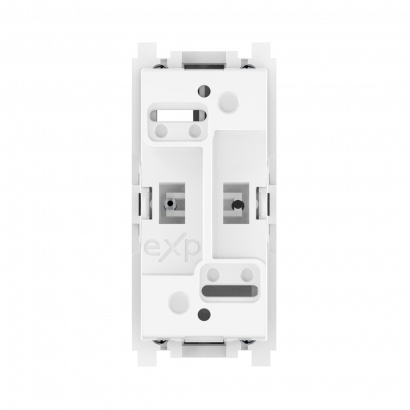 Выключатель CADUCEUS ALING EXPERIENCE для скрытой проводки, с нейтралью, 16АХ, 250В~, механизм (Артикул: 72105)