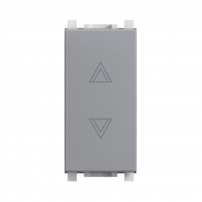 Выключатель CADUCEUS ALING EXPERIENCE для скрытой проводки, кнопочный для рольставней/жалюзи, 10А, 250В~ (Артикул: 72118)