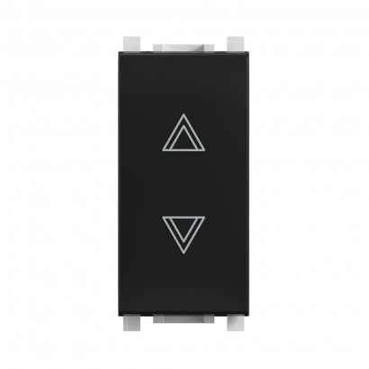 Выключатель CADUCEUS ALING EXPERIENCE для скрытой проводки, кнопочный для рольставней/жалюзи, 10А, 250В~ (Артикул: 72118)