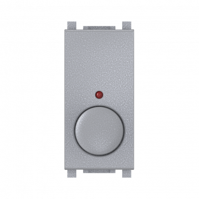 Диммер поворотно-нажимной для индуктивной нагрузки с индикацией 40-300ВА, 230В~, 1М (Артикул: 72204)