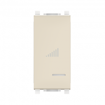 Диммер CADUCEUS ALING EXPERIENCE для скрытой проводки, LED, кнопочный, с индикацией, 200Вт, 230В~ (Артикул: 72205)