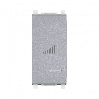 Диммер CADUCEUS ALING EXPERIENCE для скрытой проводки, LED, кнопочный, с индикацией, 200Вт, 230В~ (Артикул: 72205)