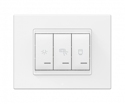 Комплект встраиваемых выключателей CADUCEUS ALING EXPERIENCE для ванной комнаты, 16А, 250В~ (Артикул: 72303)