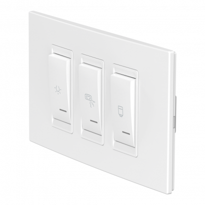 Комплект встраиваемых выключателей CADUCEUS ALING EXPERIENCE для ванной комнаты, 16А, 250В~ (Артикул: 72310)