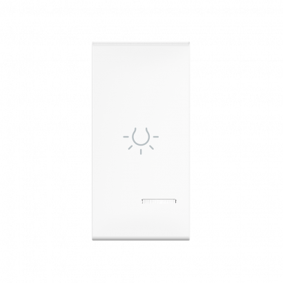 Клавиша CADUCEUS ALING EXPERIENCE, 1М, с символом свет, с индикаторным окошком (Артикул: 73202)