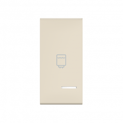 Клавиша CADUCEUS ALING EXPERIENCE, 1М, с символом бойлер, с индикаторным окошком (Артикул: 73204)