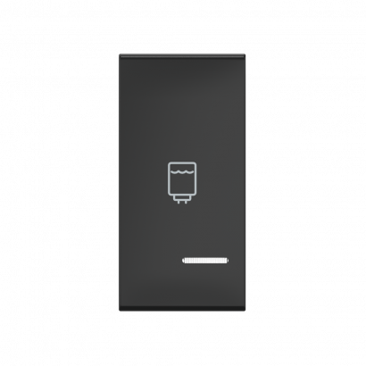 Клавиша CADUCEUS ALING EXPERIENCE, 1М, с символом бойлер, с индикаторным окошком (Артикул: 73204)