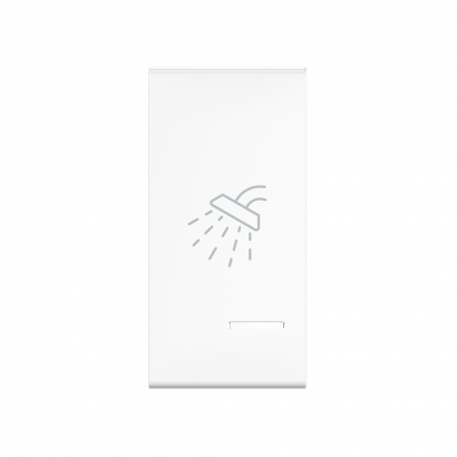 Клавиша CADUCEUS ALING EXPERIENCE, 1М, с символом душ, с индикаторным окошком (Артикул: 73209)