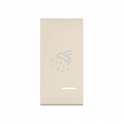 Клавиша CADUCEUS ALING EXPERIENCE, 1М, с символом душ, с индикаторным окошком (Артикул: 73209)