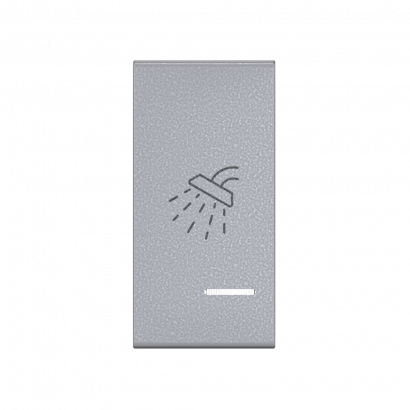 Клавиша CADUCEUS ALING EXPERIENCE, 1М, с символом душ, с индикаторным окошком (Артикул: 73209)