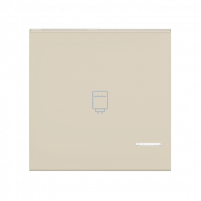 Клавиша CADUCEUS ALING EXPERIENCE, 2М, с символом бойлер, с индикаторным окошком (Артикул: 73404)