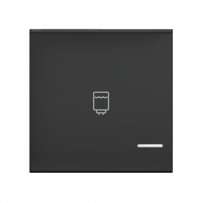 Клавиша CADUCEUS ALING EXPERIENCE, 2М, с символом бойлер, с индикаторным окошком (Артикул: 73404)