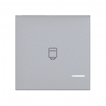 Клавиша CADUCEUS ALING EXPERIENCE, 2М, с символом бойлер, с индикаторным окошком (Артикул: 73404)