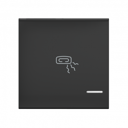 Клавиша CADUCEUS ALING EXPERIENCE, 2М, с символом обогреватель, с индикаторным окошком (Артикул: 73405)