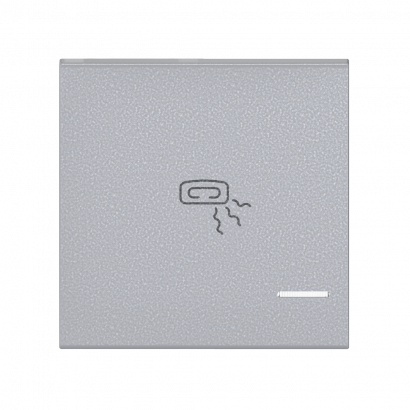 Клавиша CADUCEUS ALING EXPERIENCE, 2М, с символом обогреватель, с индикаторным окошком (Артикул: 73405)