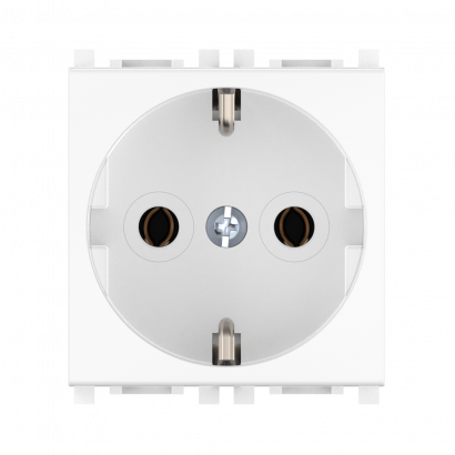 Розетка CADUCEUS ALING EXPERIENCE электрическая, модульная, для скрытой проводки, механизм, 16А, 250 В~ (Артикул: 74101)