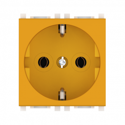 Розетка CADUCEUS ALING EXPERIENCE электрическая, модульная, для скрытой проводки, механизм, 16А, 250 В~ (Артикул: 74101)