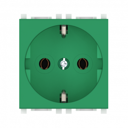 Розетка CADUCEUS ALING EXPERIENCE электрическая, модульная, для скрытой проводки, механизм, 16А, 250 В~ (Артикул: 74101)