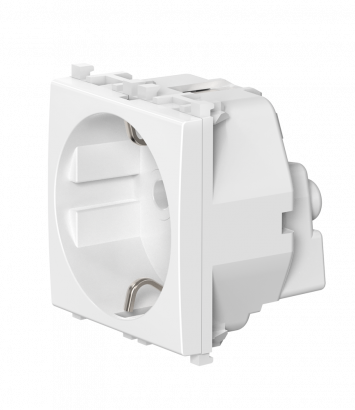 Розетка CADUCEUS ALING EXPERIENCE электрическая, модульная, для скрытой проводки, механизм, 16А, 250 В~ (Артикул: 74102)