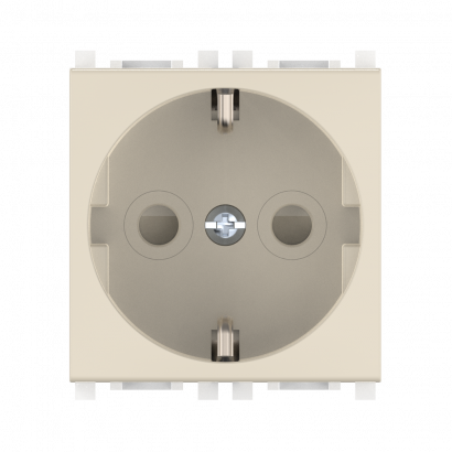 Розетка CADUCEUS ALING EXPERIENCE электрическая, модульная, для скрытой проводки, механизм, 16А, 250 В~ (Артикул: 74102)