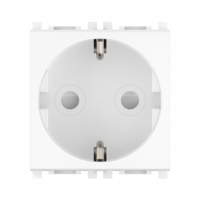 Розетка CADUCEUS ALING EXPERIENCE электрическая, модульная, для скрытой проводки, механизм, 16А, 250 В~ (Артикул: 74152)