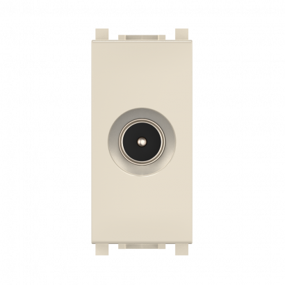 Розетка антенная TV CADUCEUS ALING EXPERIENCE для скрытой проводки, одиночная, модульная, одиночная (Артикул: 74261)