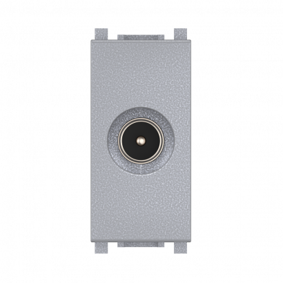 Розетка антенная TV CADUCEUS ALING EXPERIENCE для скрытой проводки, одиночная, модульная, одиночная (Артикул: 74261)