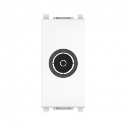 Розетка антенная FM CADUCEUS ALING EXPERIENCE для скрытой проводки, одиночная, модульная (Артикул: 74262)