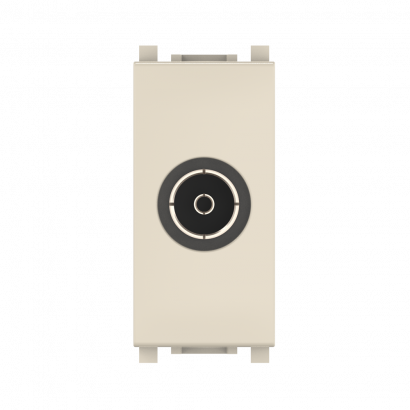 Розетка антенная FM CADUCEUS ALING EXPERIENCE для скрытой проводки, одиночная, модульная (Артикул: 74262)