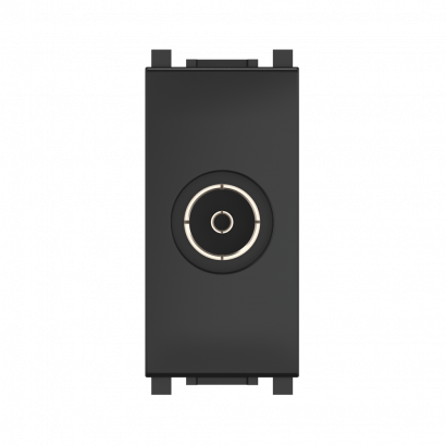 Розетка антенная FM CADUCEUS ALING EXPERIENCE для скрытой проводки, одиночная, модульная (Артикул: 74262)