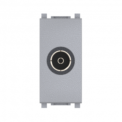 Розетка антенная FM CADUCEUS ALING EXPERIENCE для скрытой проводки, одиночная, модульная (Артикул: 74262)