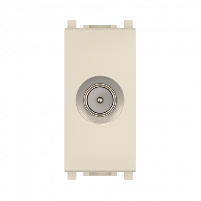 Розетка антенная TV CADUCEUS ALING EXPERIENCE для скрытой проводки, проходная, модульная (Артикул: 74264)